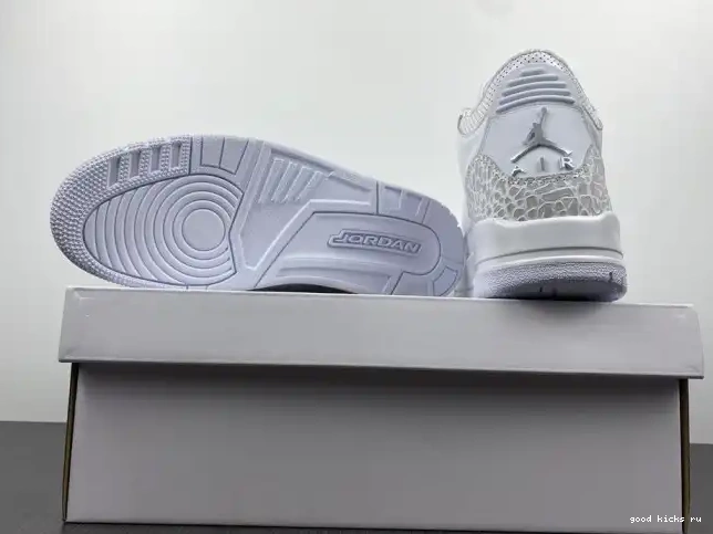 3 PS 'Triple Retro White' Jordan Air 429487-111 0508